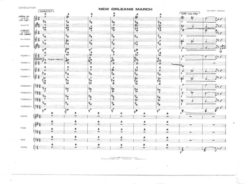 New Orleans March score preview