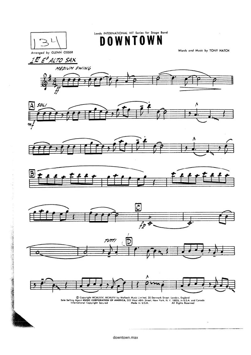 Downtown score preview