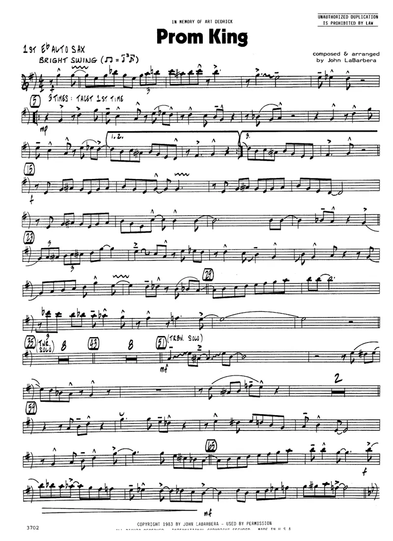 Prom King score preview