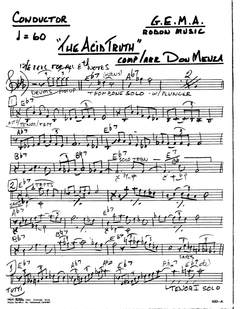 The Acid Truth score preview