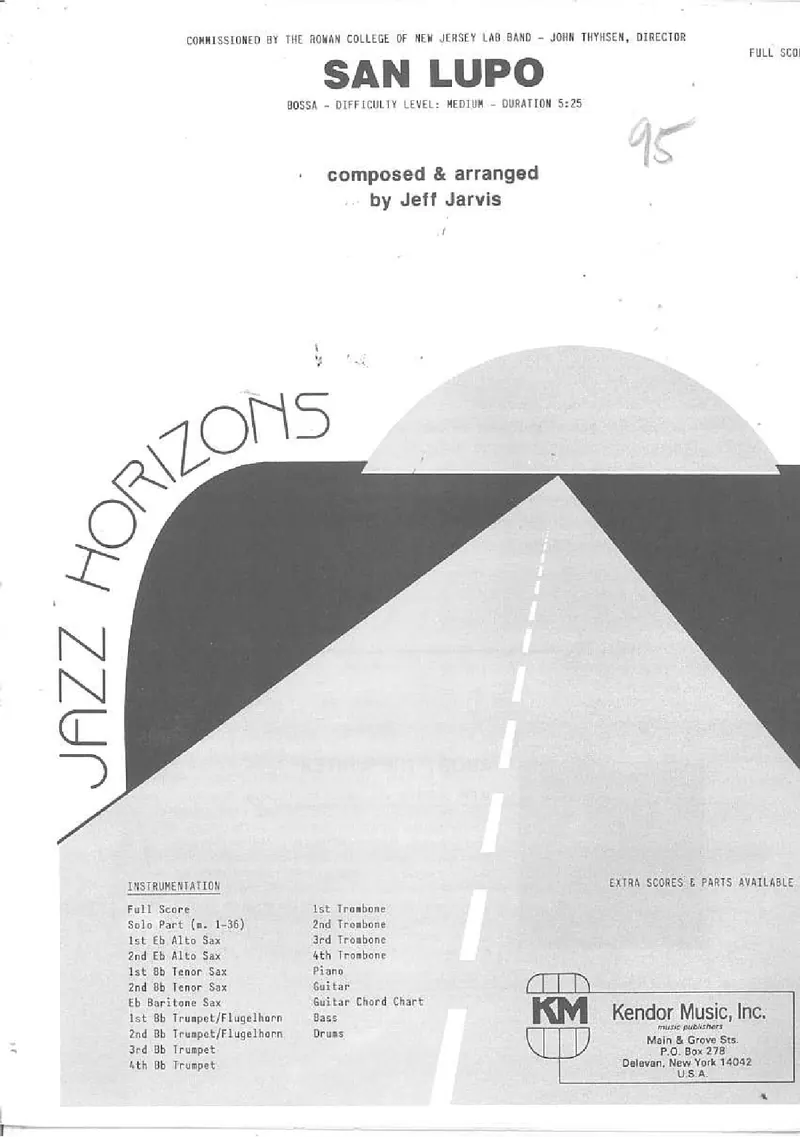 San Lupo score preview