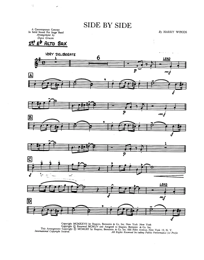 Side By Side score preview