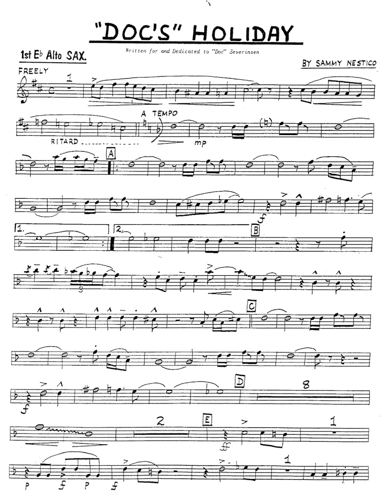Doc's Holiday score preview