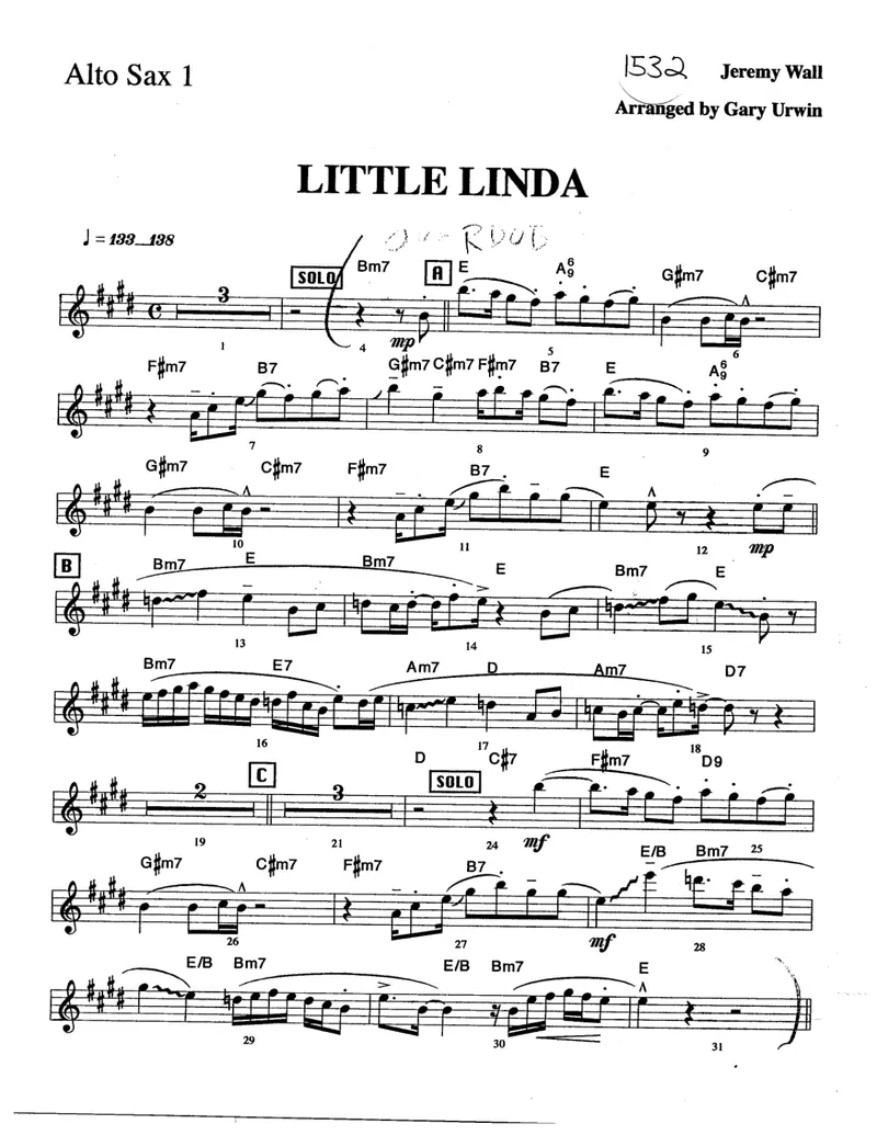 Little Linda score preview