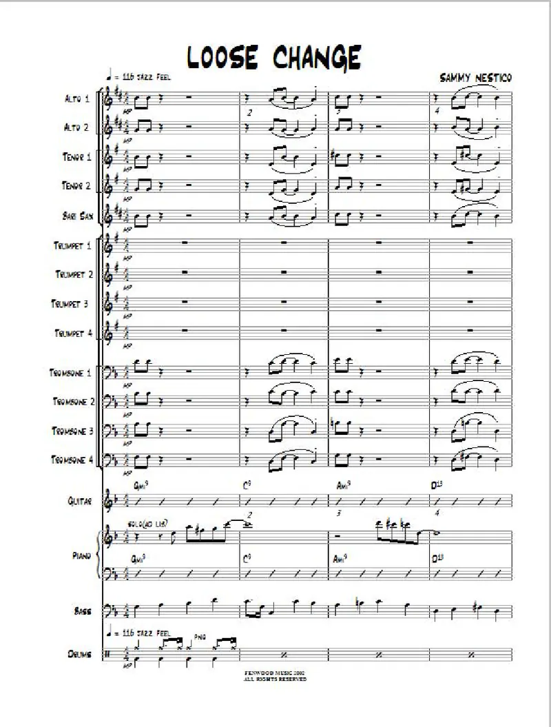 Loose Change score preview