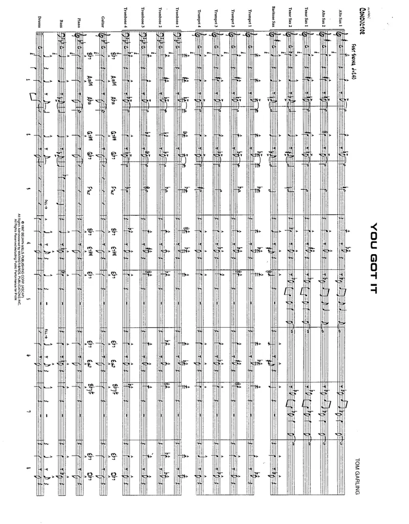 You Got It score preview