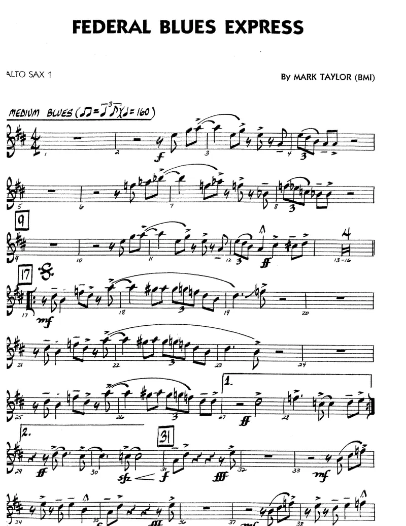 Federal Blues Express preview page 1