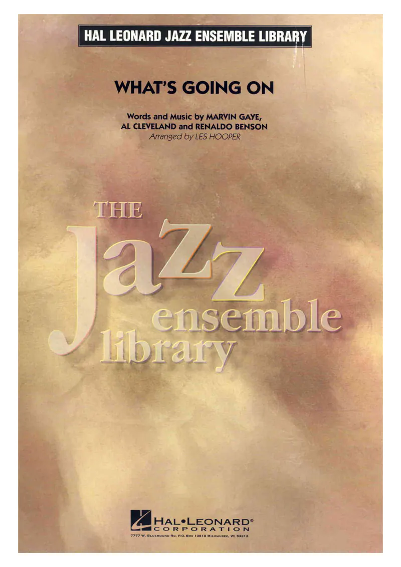 What's Going On score preview