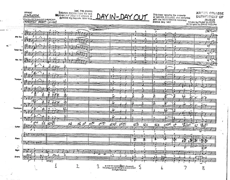 Day In - Day Out score preview