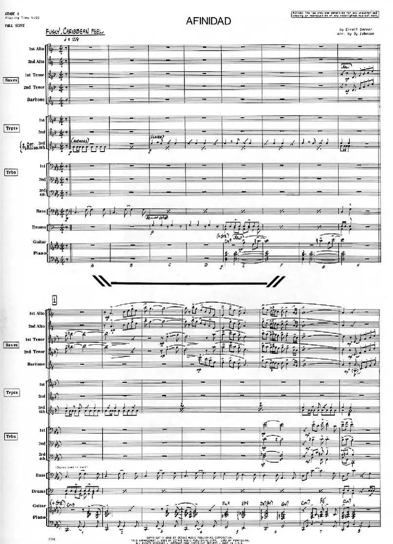 Afinidad score preview