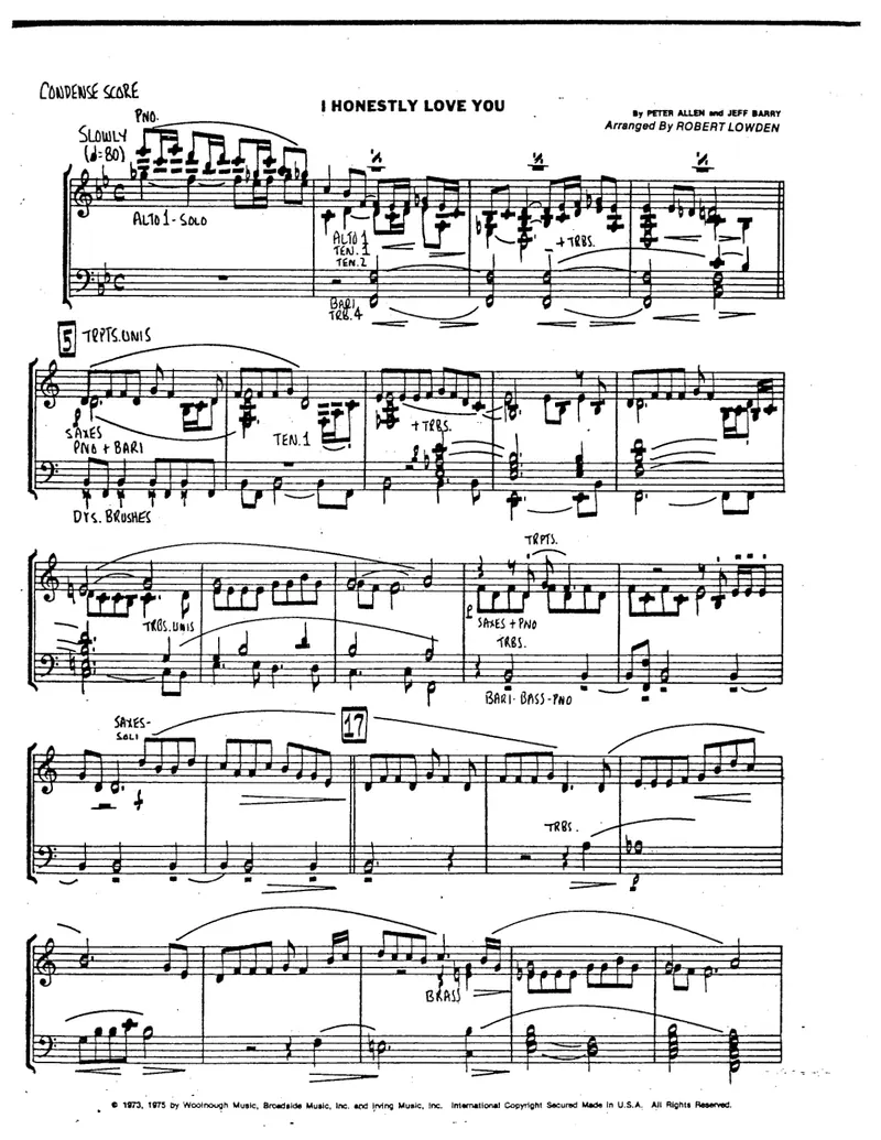 Themes Collection score preview