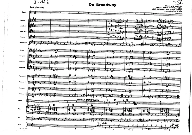 On Broadway score preview