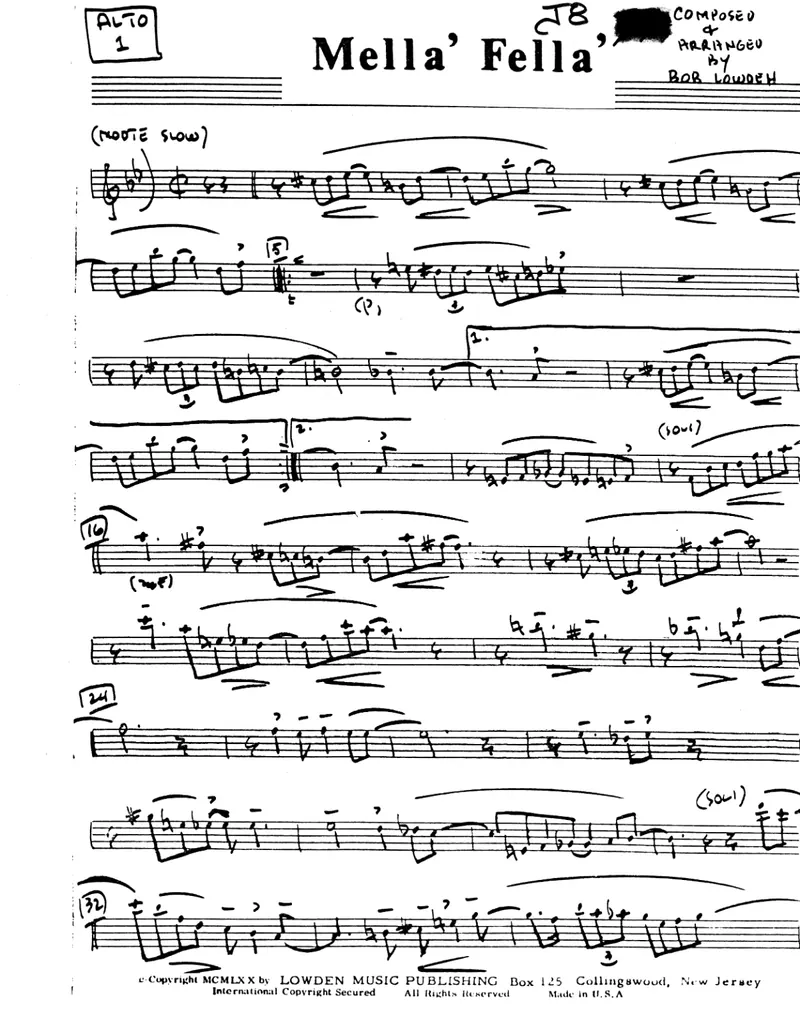 Mella Fella score preview