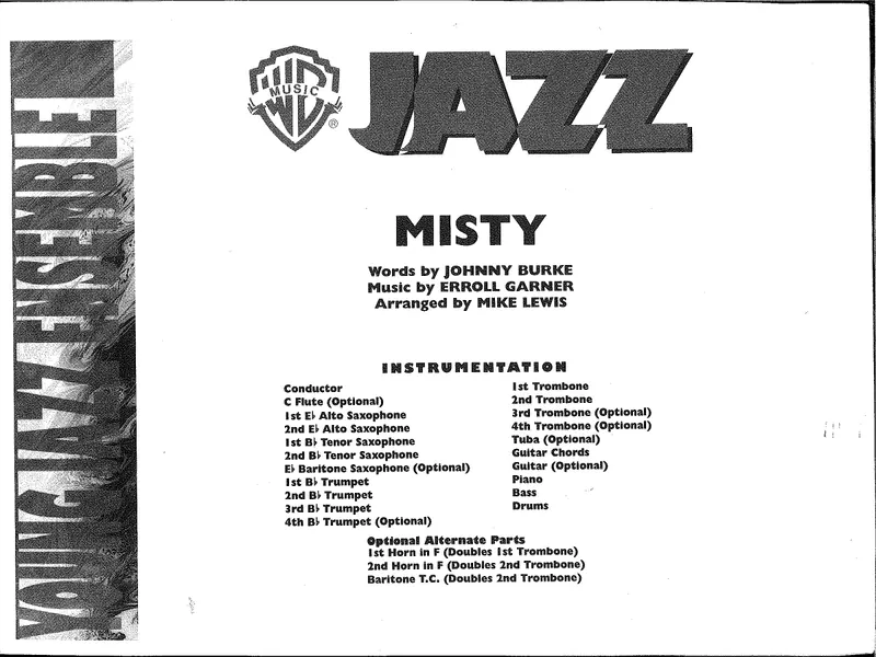 Misty score preview