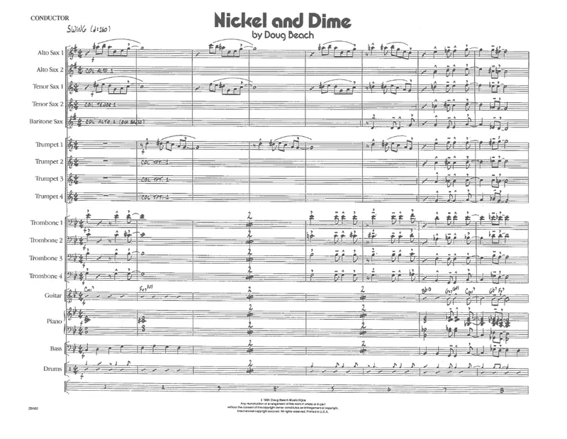 Nickel And Dime score preview