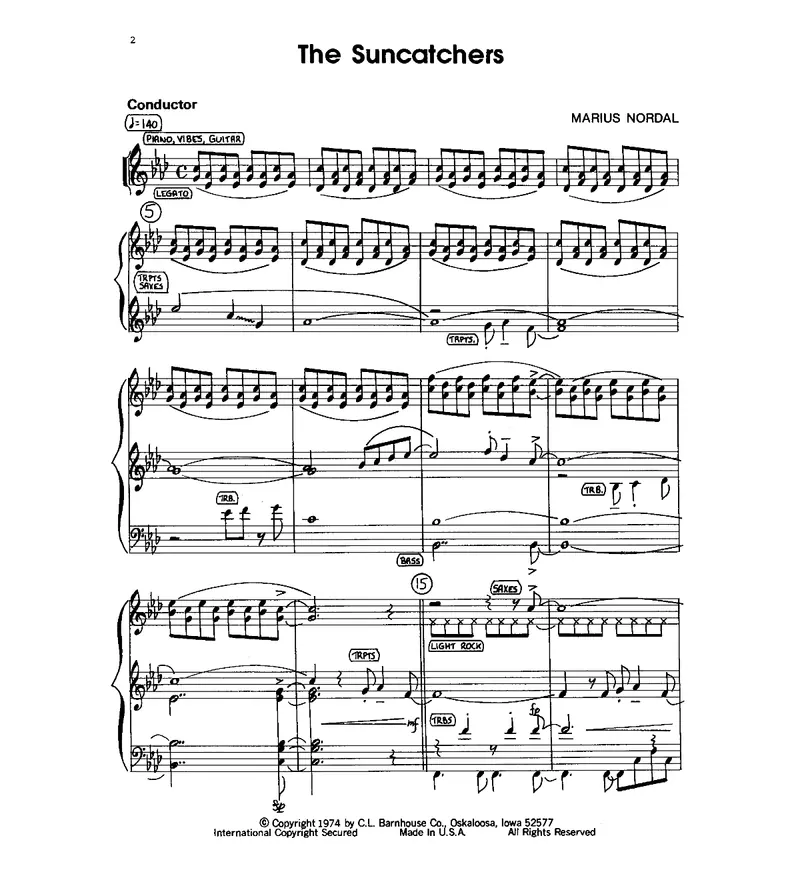 The Suncatchers score preview