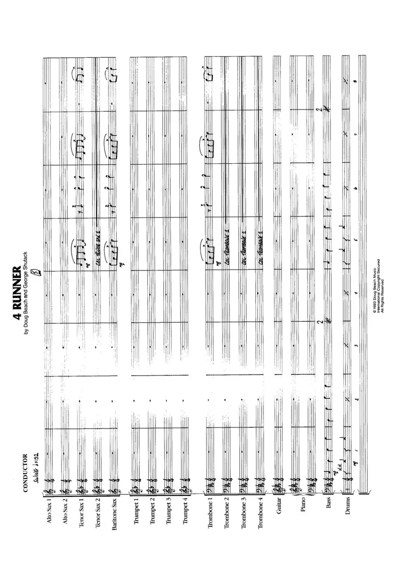 4 Runner score preview