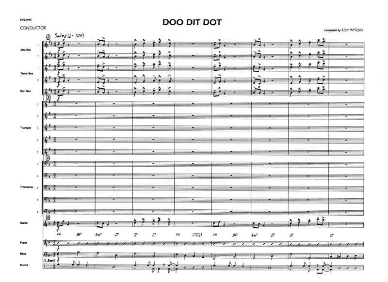 Doo Dit Dot score preview