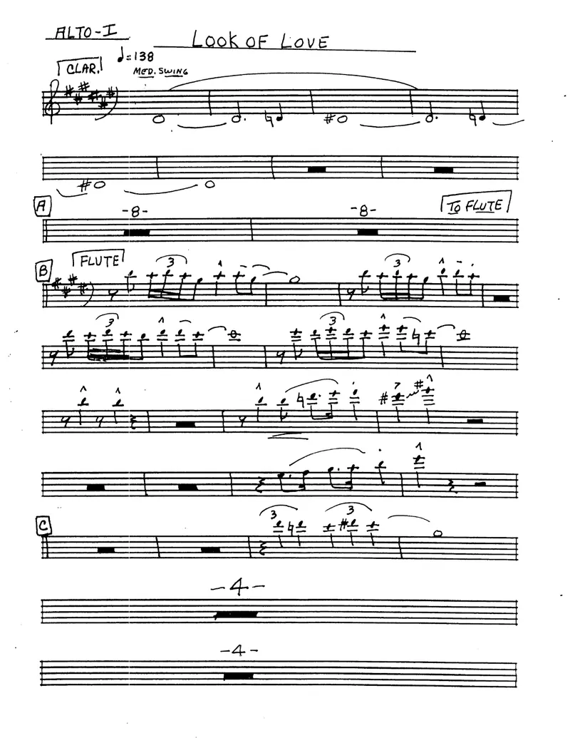 The Look Of Love score preview
