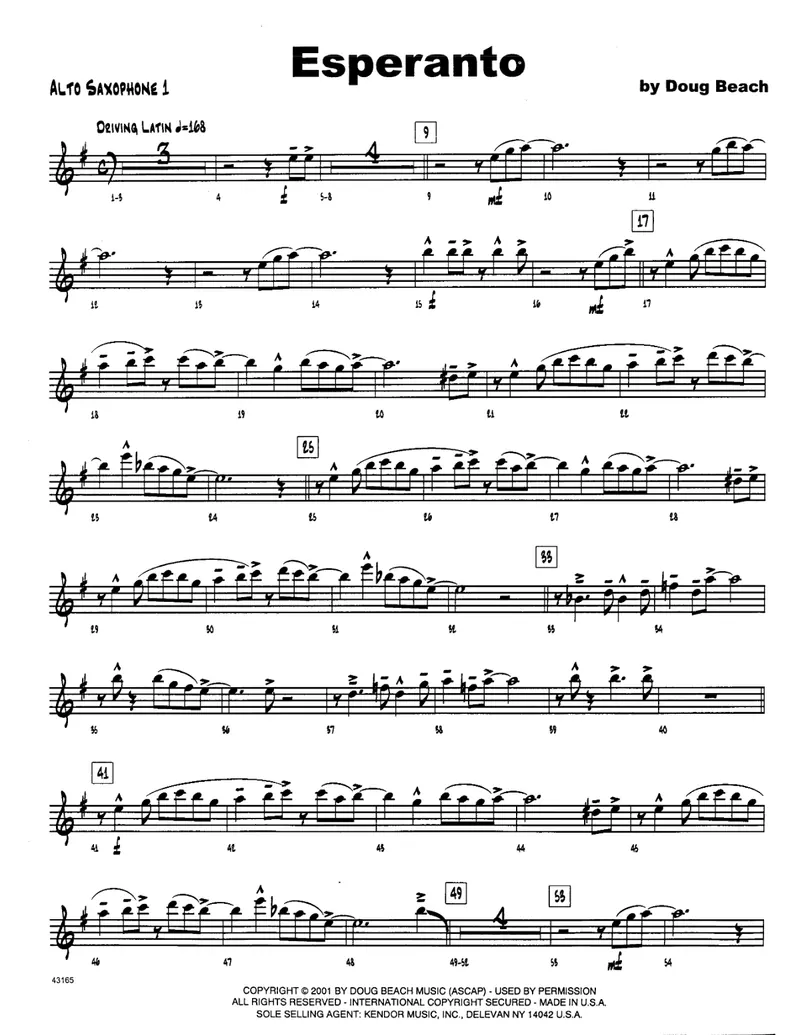 Esperanto score preview