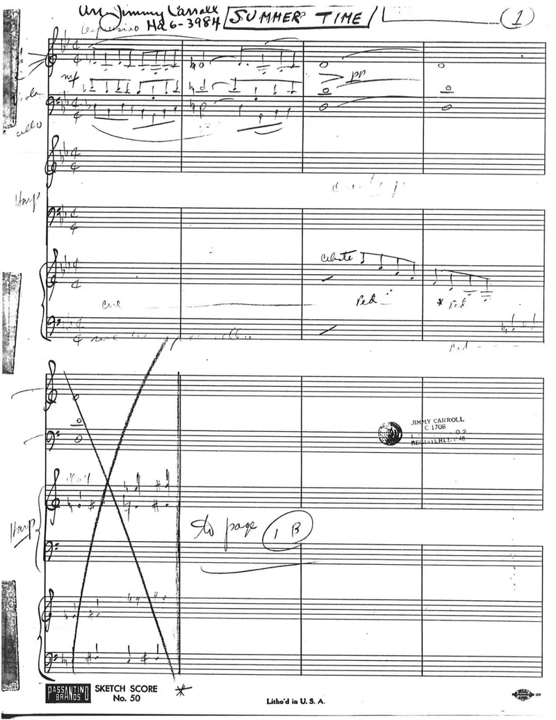 Summertime score preview
