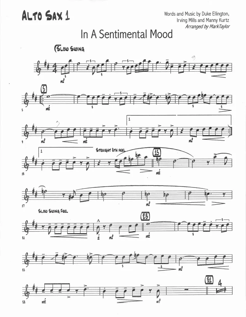 In A Sentimental Mood preview page 1