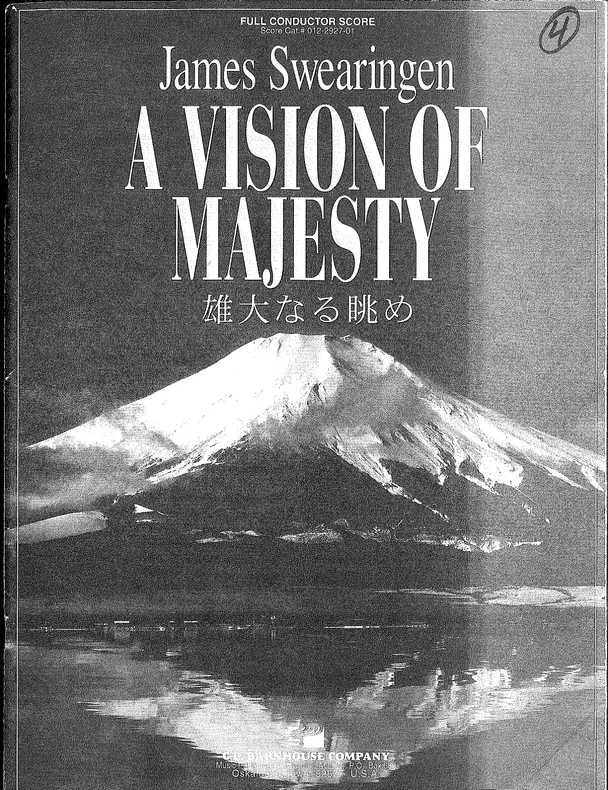A Vision Of Majesty score preview