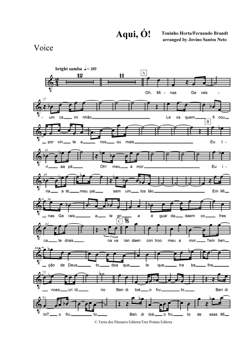 Aqui, O score preview