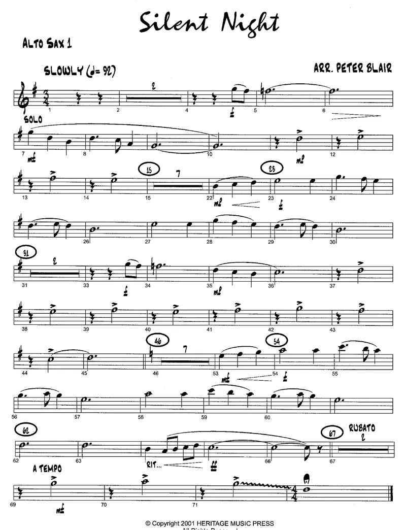 Christmas Classics score preview