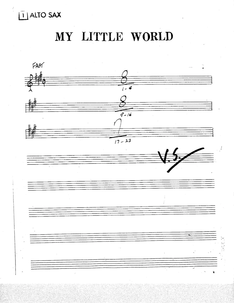 My Little World score preview