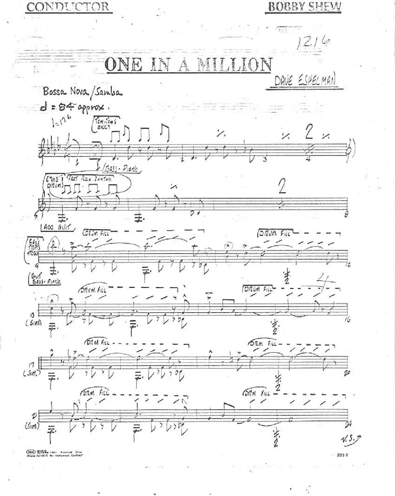 One In A Million score preview