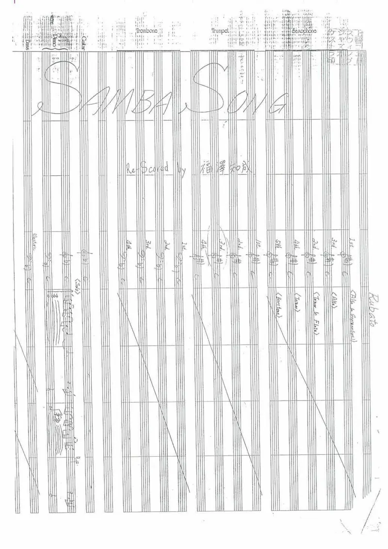 Samba Song preview page 1