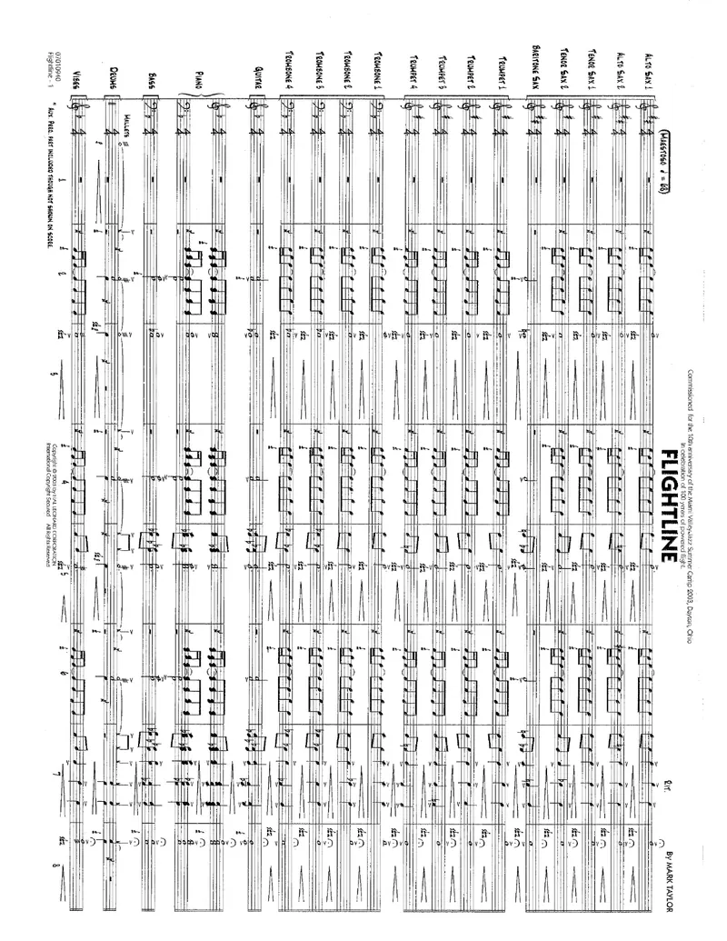 Flightline score preview