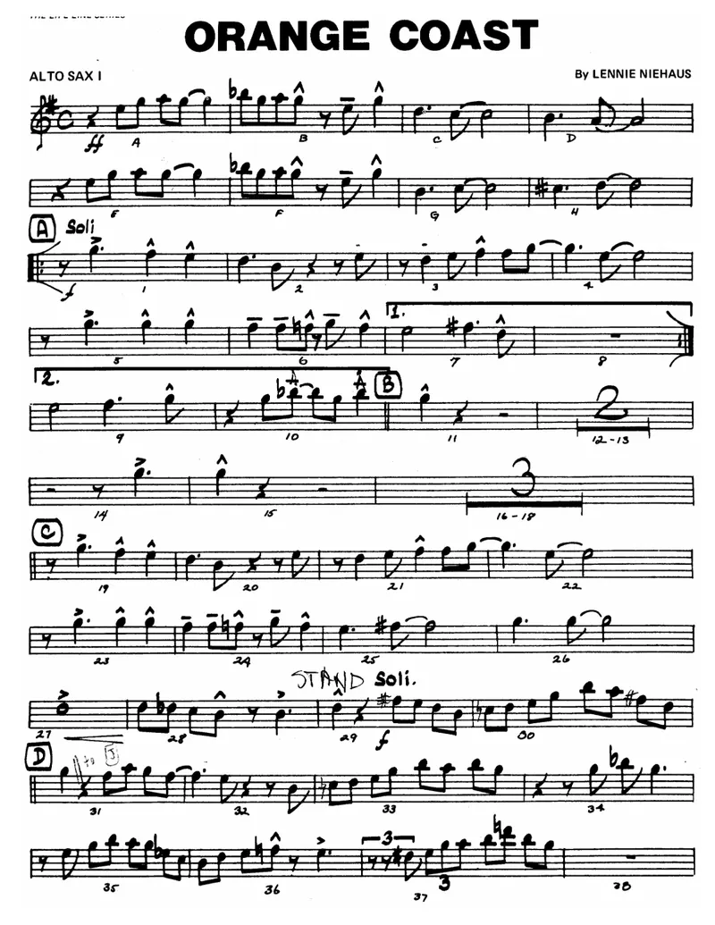 Orange Coast score preview