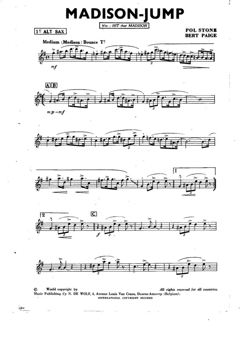 Madison -Jump score preview
