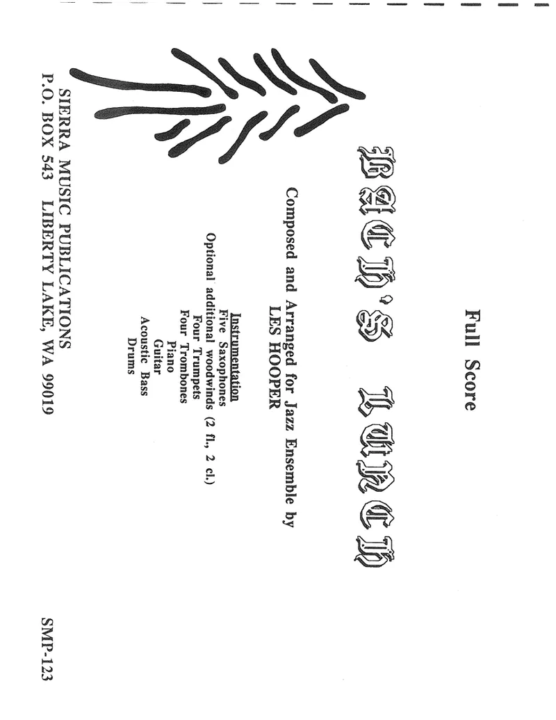 Bach's Lunch score preview