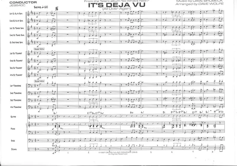 It's Deja Vu score preview