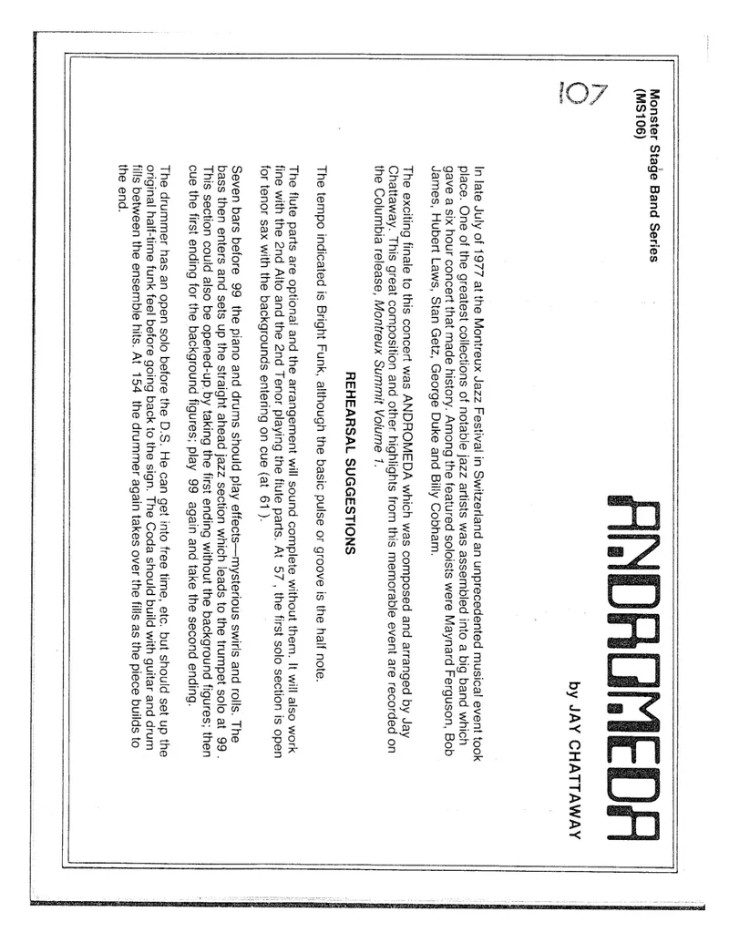 Andromeda score preview