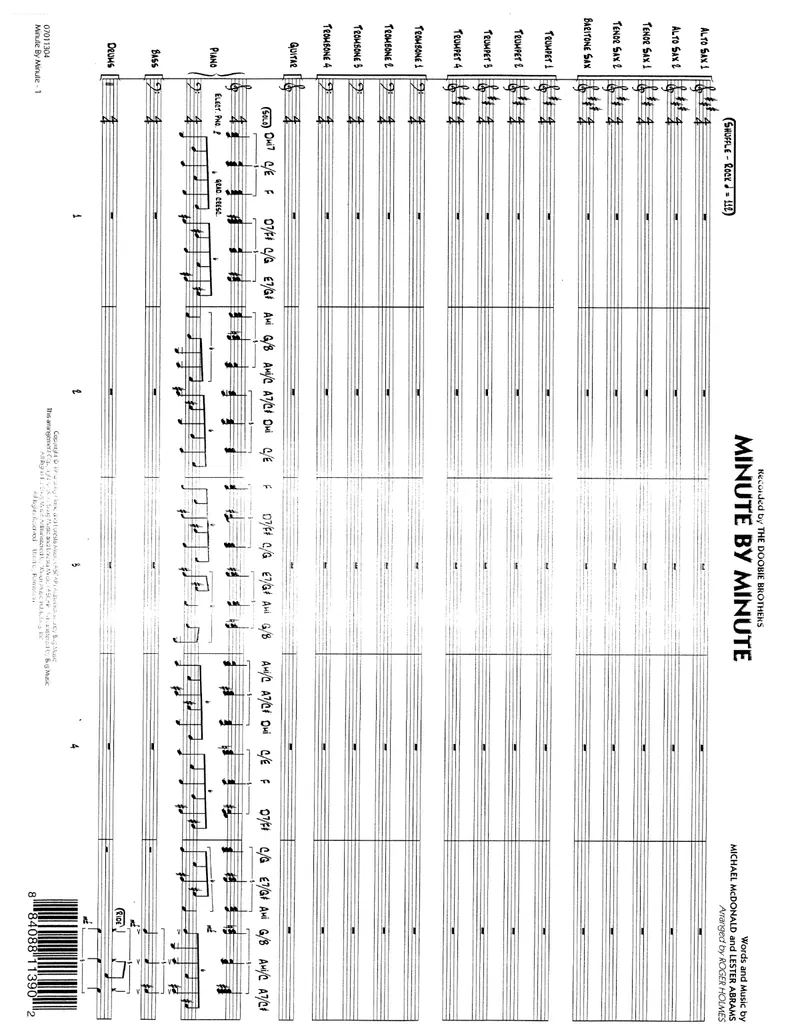 Minute By Minute score preview