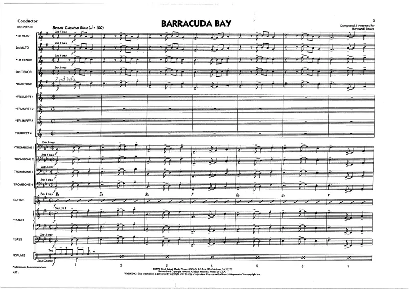 Barracuda Bay score preview