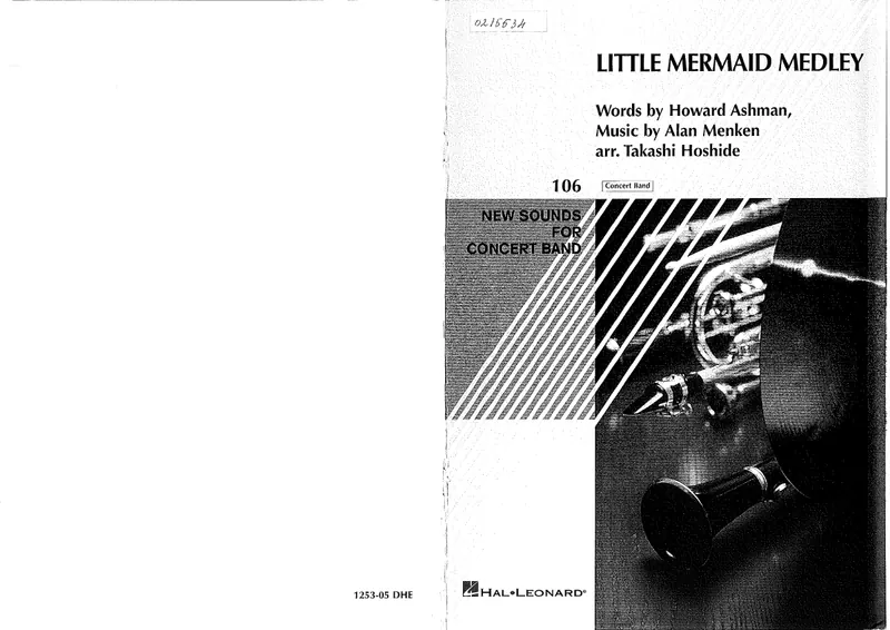 Little Mermaid Medley score preview