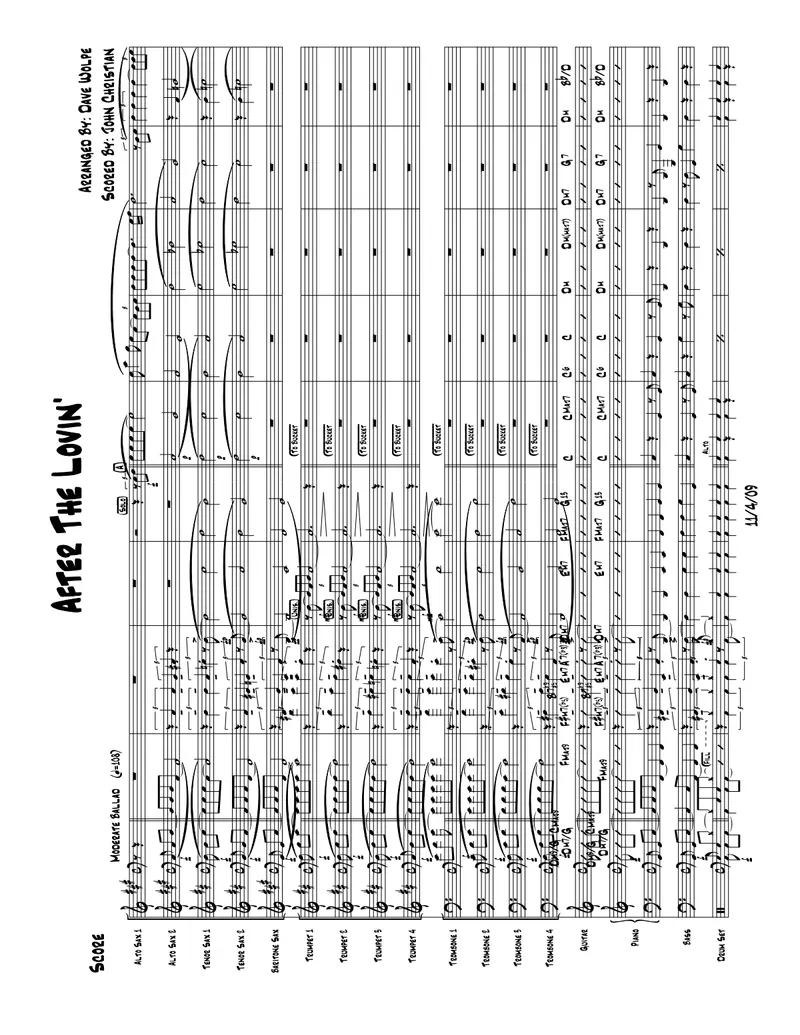 After The Lovin' score preview