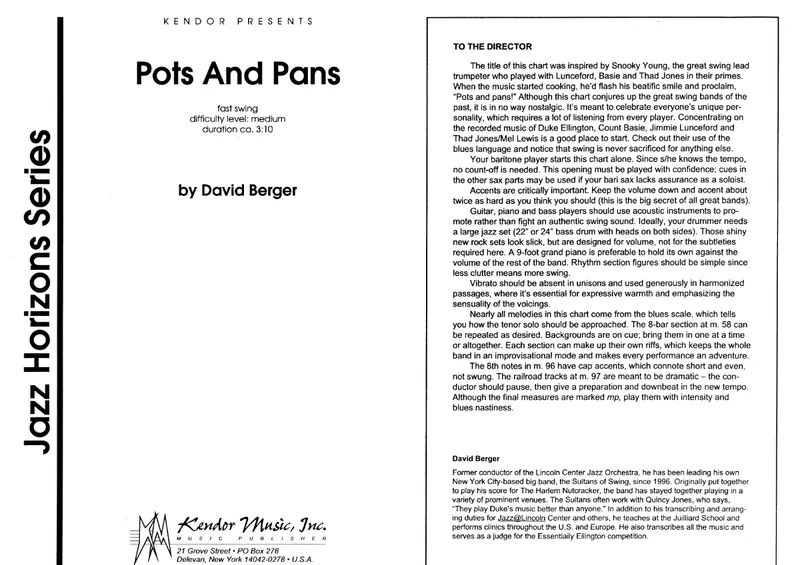 Pots N Pans score preview