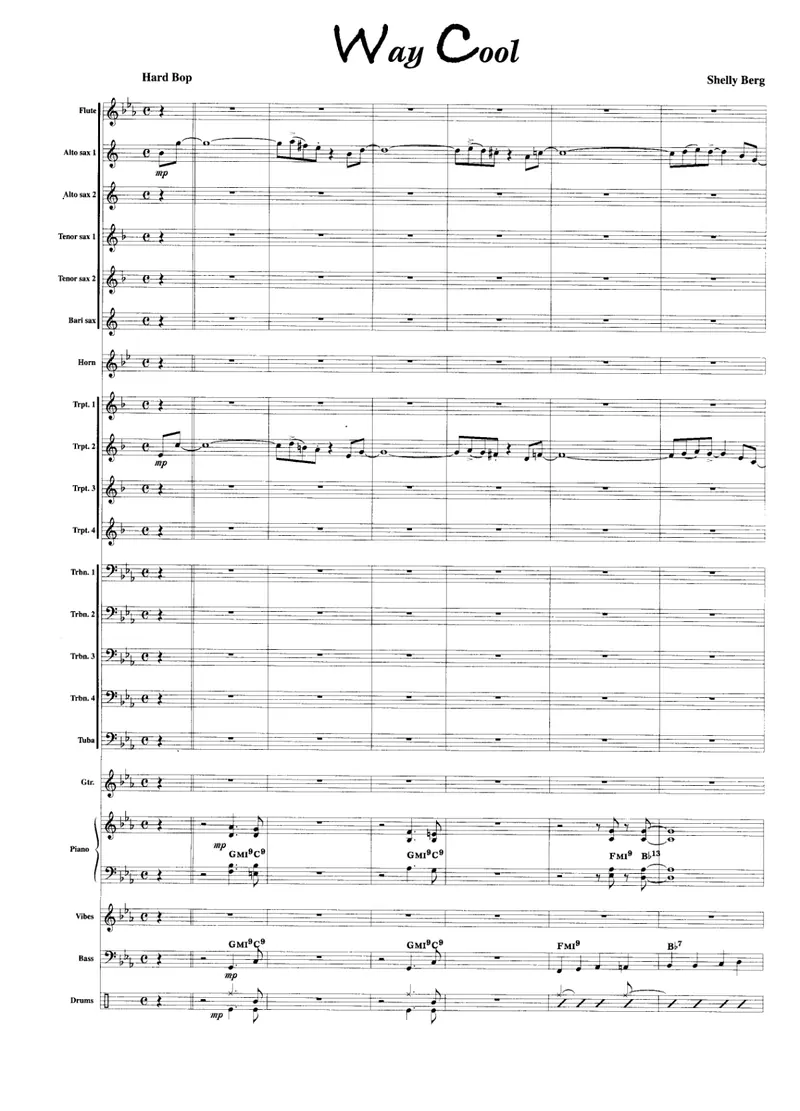 Way Coll score preview