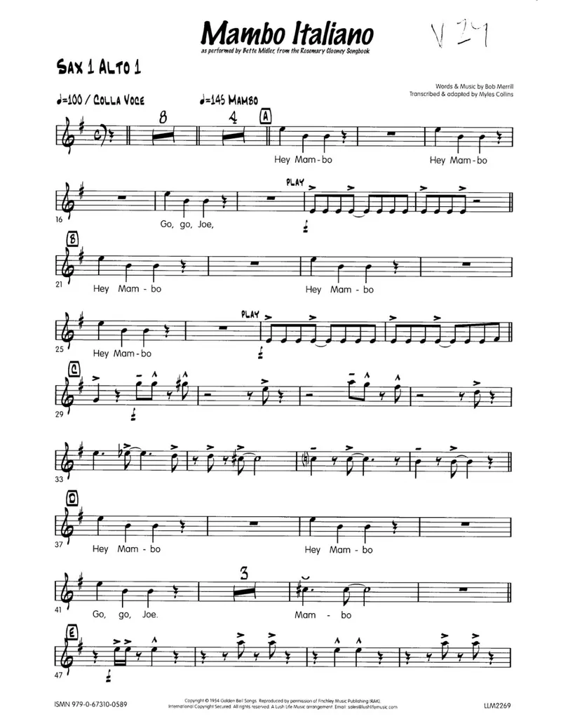 Mambo Italiano preview page 1