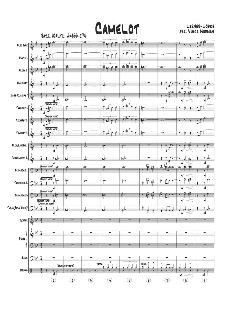 Camelot score preview