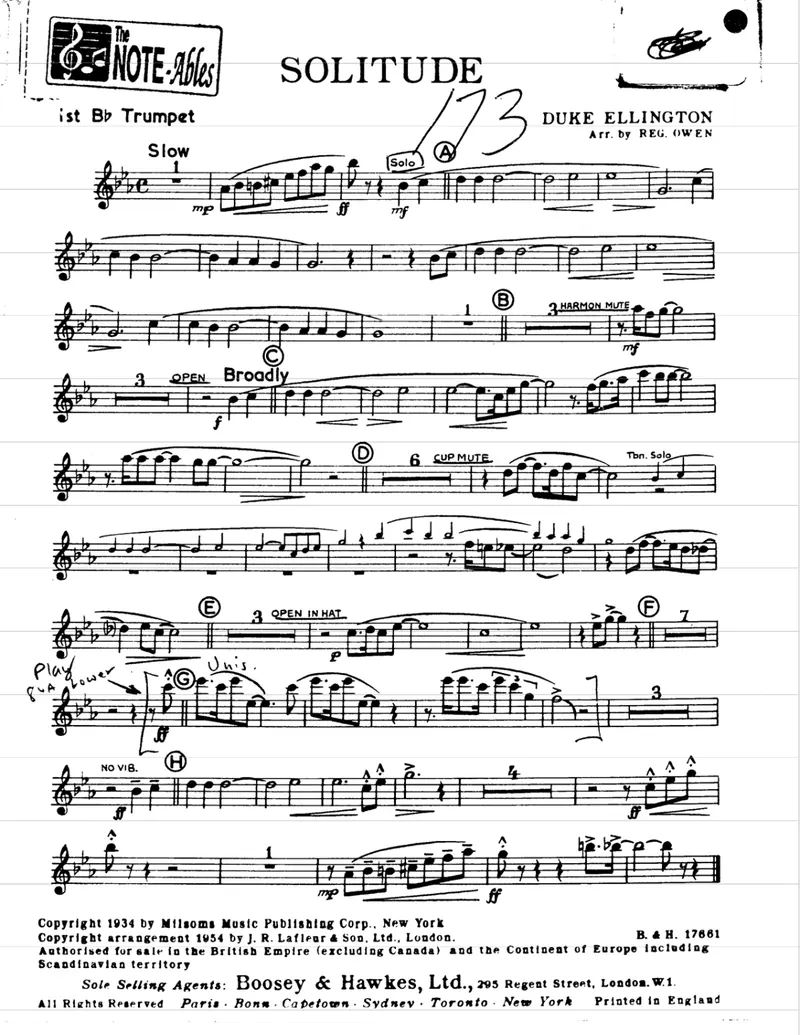 Solitude score preview