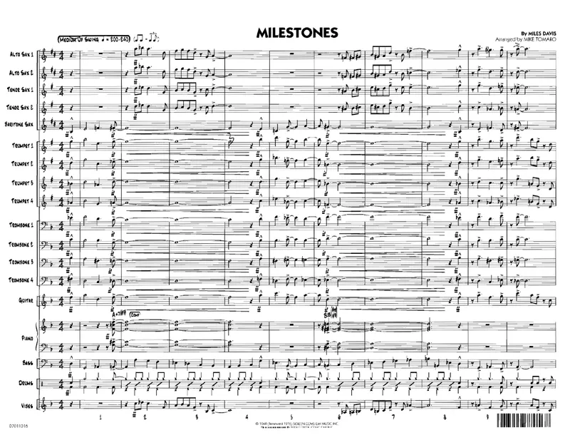 Milestones score preview