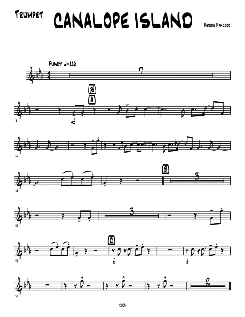 Canalope Island score preview