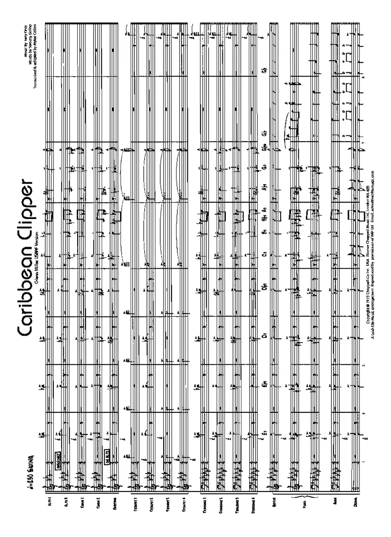 Caribbean Clipper score preview